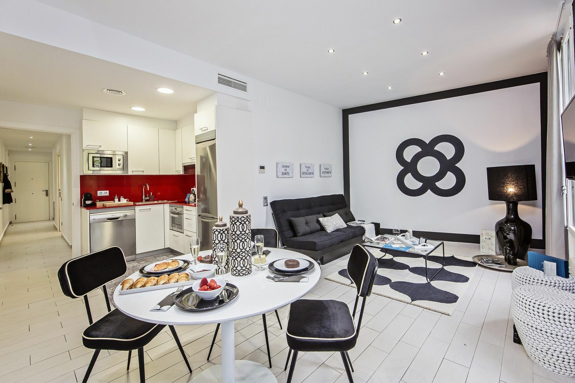 Sweett - Sants Apartment Barcelona Luaran gambar